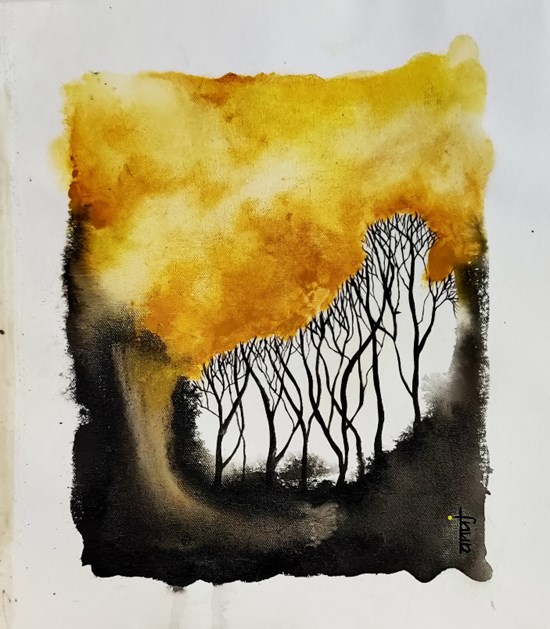 Horizon 67, painting by Anuj Malhotra