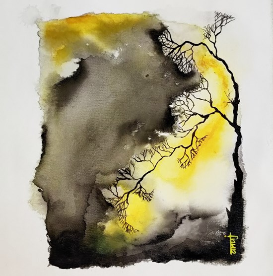 Horizon 70, painting by Anuj Malhotra