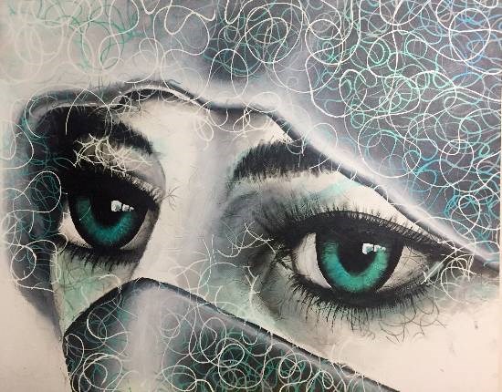 Perspectives - 6, painting by Anuj Malhotra