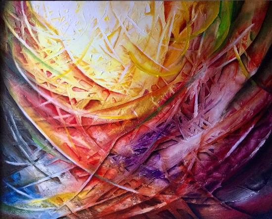 Oblivion, painting by Anuj Malhotra