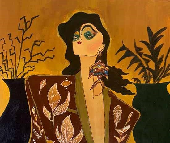 Shaurya, painting by Pritika Punjabi