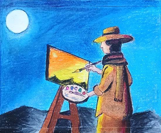 Painting  by Rythm Singh - An artist