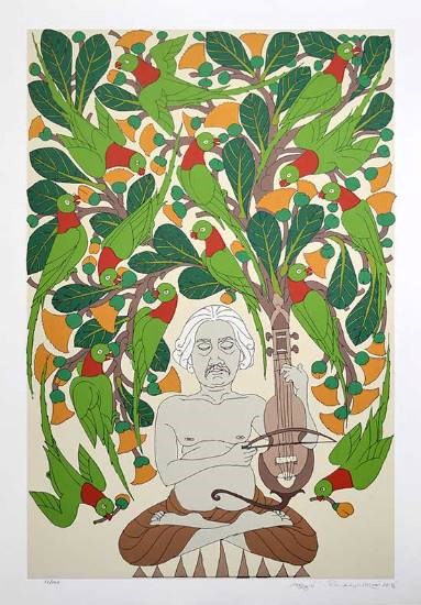 Untitled, painting by A Ramachandran