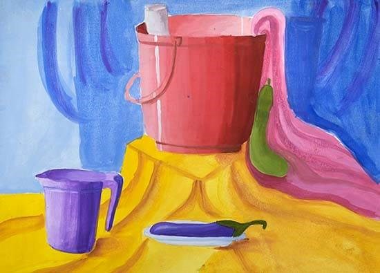 Still Life, painting by Dipali Lokhande
