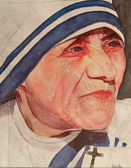 Motherhood, painting by Kratika Chauhan