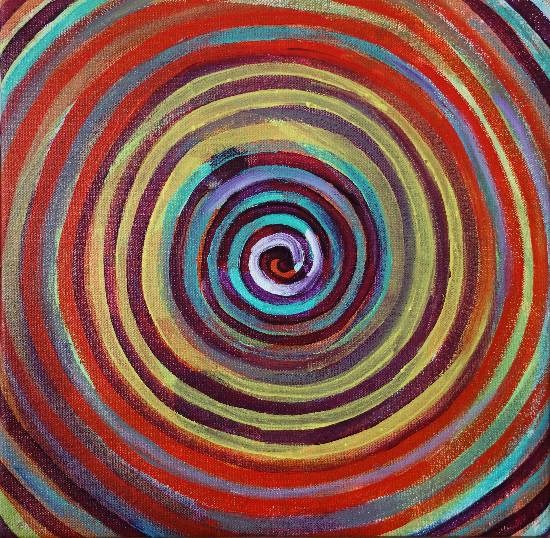 Untitled - 2, painting by Varsha Randiwe