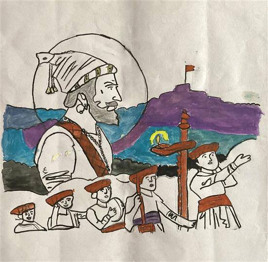 Chhatrapati Shivaji Maharaj Drawing, Pencil Sketch 🚩🚩 - YouTube