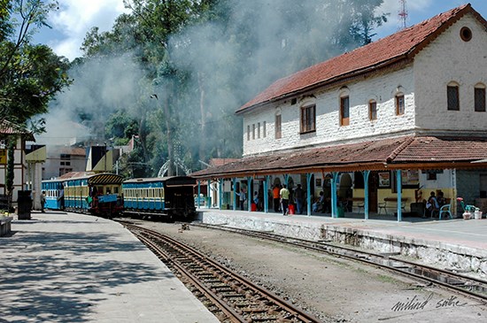Coonoor Railway Station, photograph by Milind Sathe