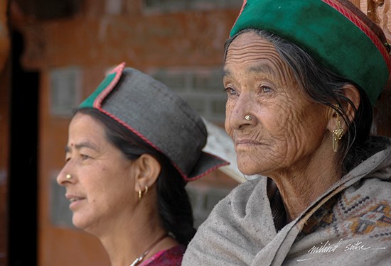 Wrinkled beauty at Sangla, photograph by Milind Sathe