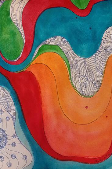 painting by Shikha Raj - Biotic beautiful