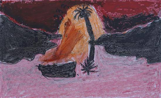 Painting  by Vaishali Bhangare - Ocean at dawn