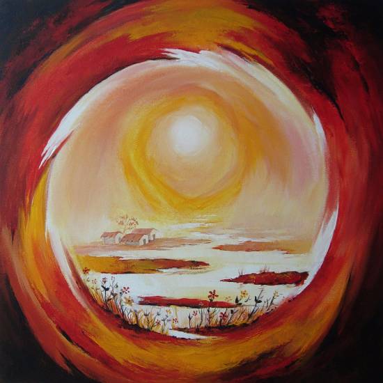 Life Cycle - III, painting by Deepali Sagade 