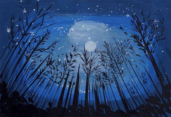 Painting  by Suhani Palave - Night's beauty