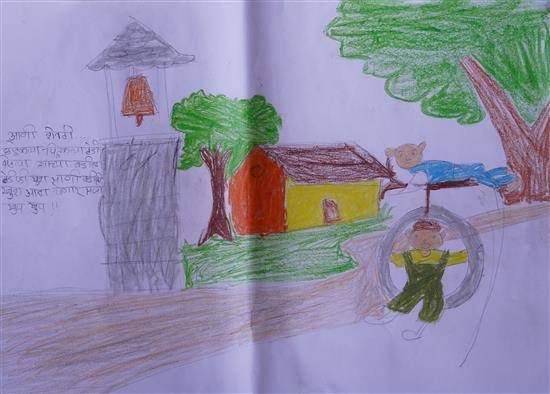 The Teddies, painting by Himmat Hambir