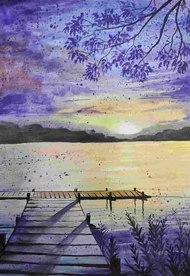 painting by Mohit Kharkwal - Summer