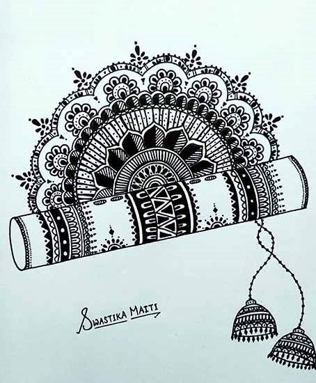 Mandala art - 10, painting by Swastika Maiti