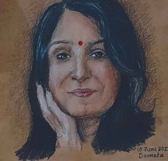 Painting  by Dameta Priyaviri Dhillon - Imperfections
