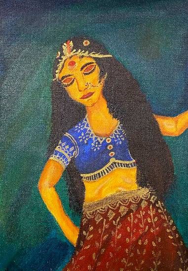 Tu Jhoom, painting by Pradnya Vaidya