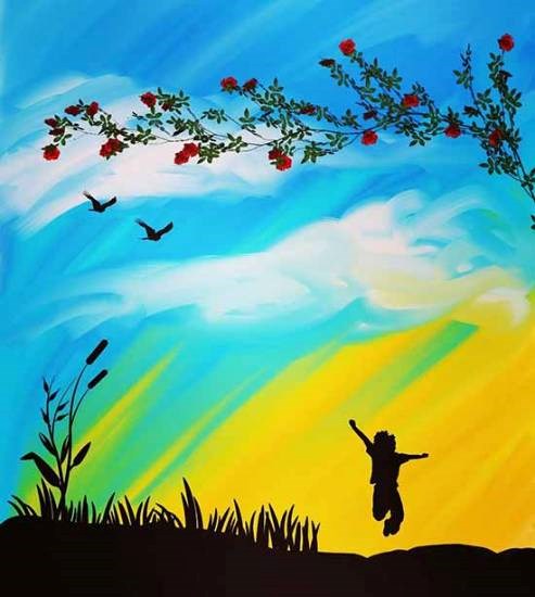 Freedom, painting by Priyanka Bansal