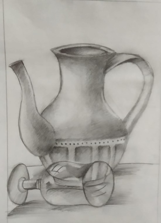 STILL LIFE, painting by Purabi Baral