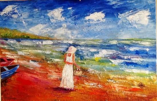 An Escapade, painting by Ivan Gomes