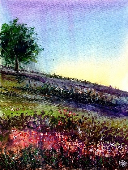 Nature Scape, painting by Ivan Gomes