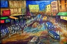 Painting by Ivan Gomes - Dusk