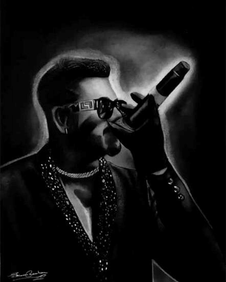 King, painting by Shivam Chauhan