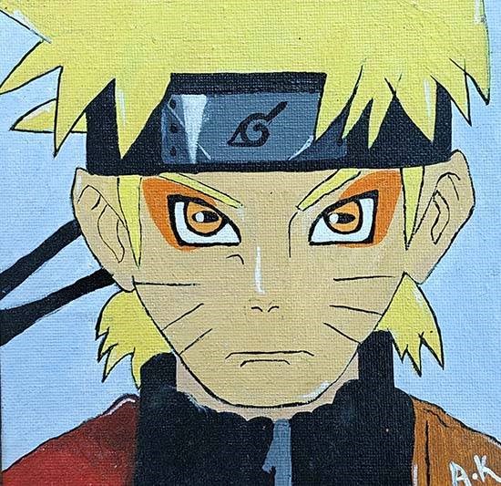 NARUTO UZUMAKI, painting by Akanksha kumar