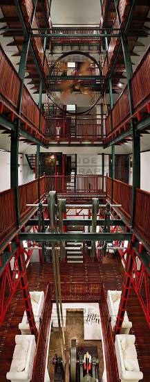 Tea Factory Lobby Machine, photograph by Ali Rangoonwalla