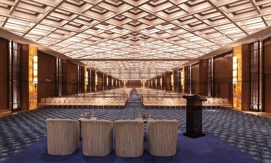 Kempinski theatre set up, photograph by Ali Rangoonwalla