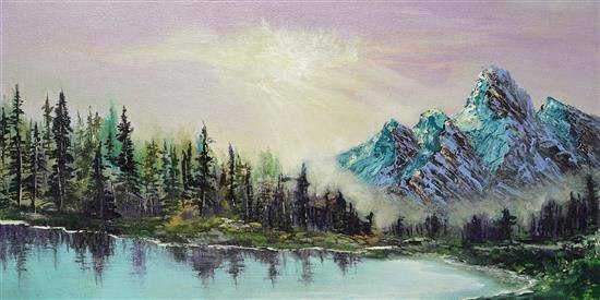 Nature, painting by Sanjana Lakhwani