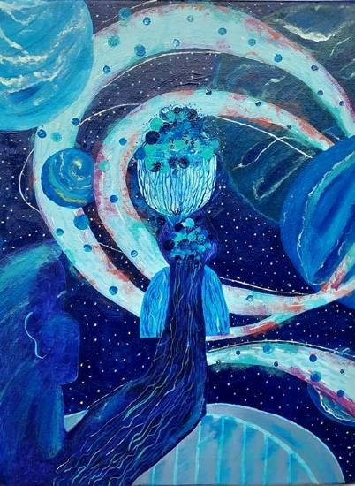 Successful Leader, painting by Priyambika Manjunath