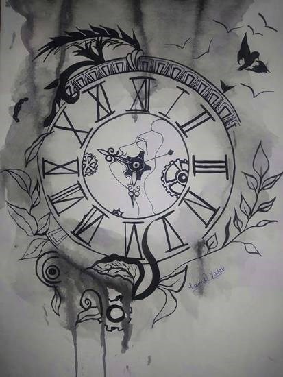 Still life, painting by Laxmi Yadav