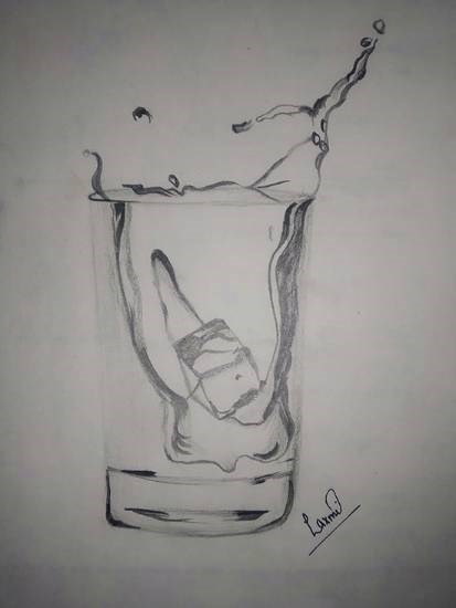 Still life, painting by Laxmi Yadav