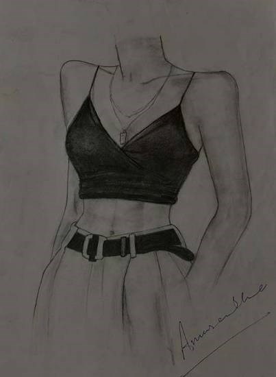 Timeless Elegance: A Vintage Old-Money Aesthetic, painting by Anuradha Devi