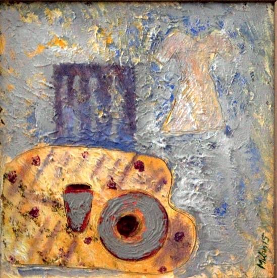 Childhood Memories, painting by Milan Sharma