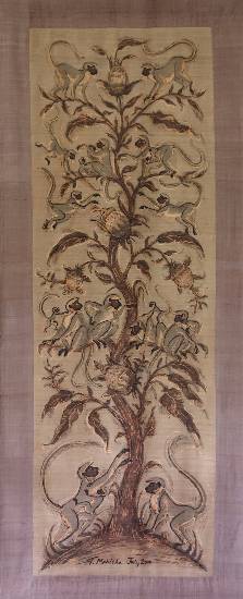 painting by T Mahicha - Tree of Life - 1