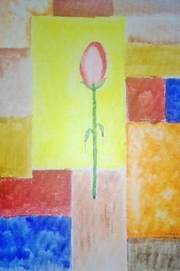 The Rose, painting by Nandita Sharma