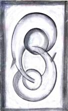 Painting by Nandita Sharma - The Twins