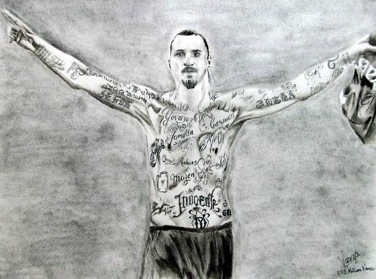 805 Million Names, painting by Varjavan Dastoor