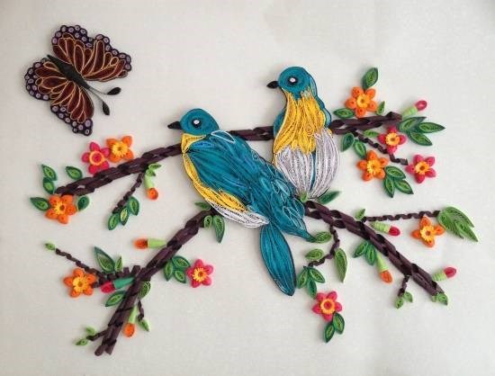 Birds, painting by Prachi Gorwadkar
