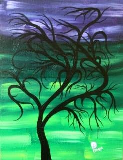 The Tree of Love, painting by Pragya Bajpai