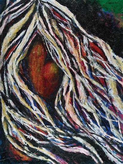 Ashwa Ganesh, painting by Raqesh Vashisth