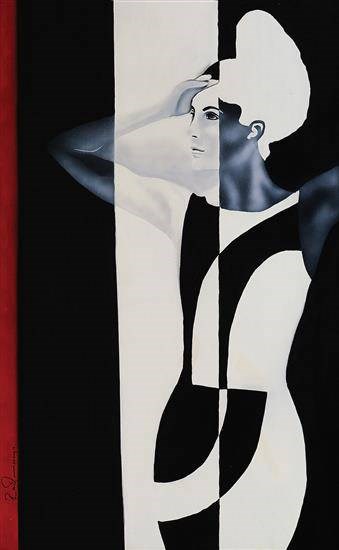 Fedora, painting by Raqesh Vashisth