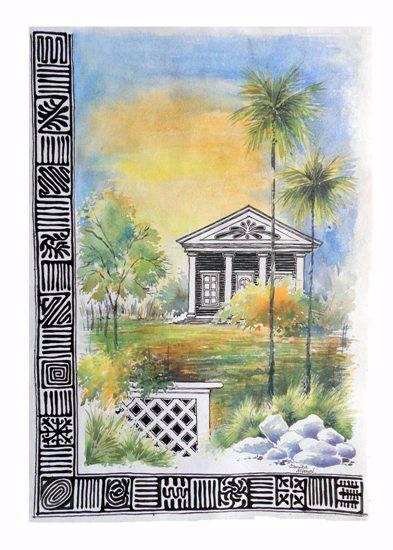 Composition 3 & 4, painting by Sanika Dhanorkar