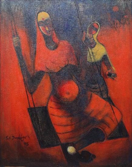 Zulla, painting by G A Dandekar