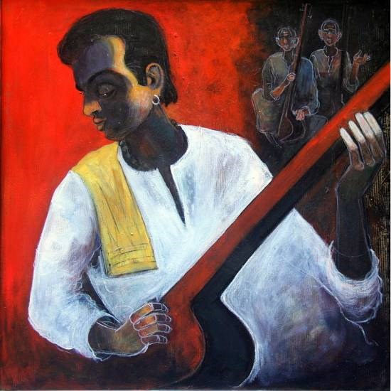 Sitariya, painting by G A Dandekar