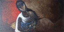 Paintings by G A Dandekar - Mother Child