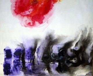 
Storm, painting by Shefali Shah